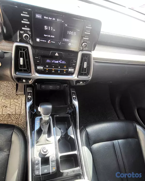 jeepetas y camionetas - KIA SORENTO EX 2021 NEGRO GASOLINA 11