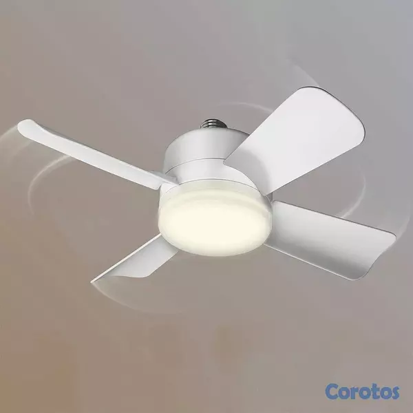 aires acondicionados y abanicos - Socket Fanlight Lampara Led Y Ventilador 2