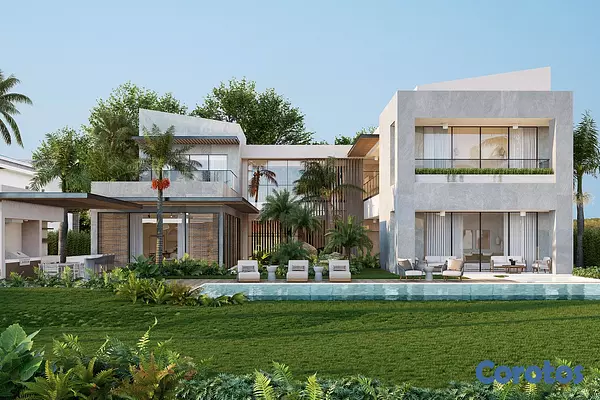 casas vacacionales y villas - Villa en Cap Cana Punta Espada en Plano de 6 habitaciones con plan de pagos 6