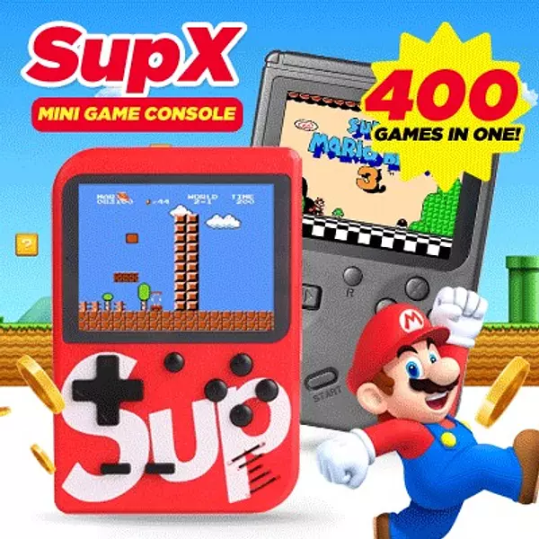 consolas y videojuegos - Sup Game Box Consola De 400 Juegos. Gameboy 2