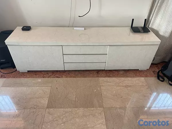 muebles y colchones - Credenza blanca 2