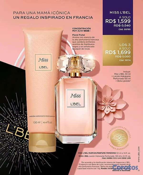 salud y belleza - perfume de L'bel Esika cyzone 
 20