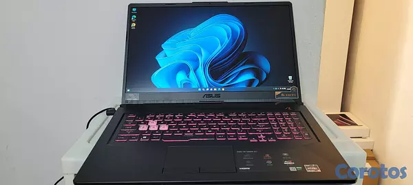 computadoras y laptops - Asus TUF Gamer 17.3 Pulg Ryzen 5 Ram 16gb DDR4 SSD 512GB GTX 1650 4gb New 4