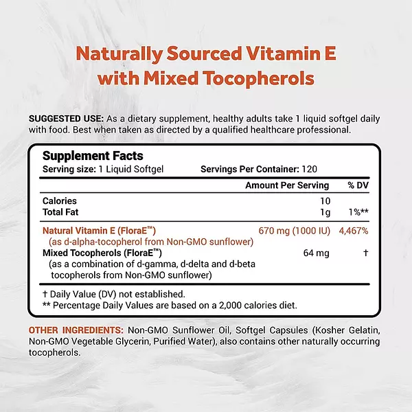 Salud y Equipamiento Médico - Vitamina E 670 Mg Naturalis - Unidad 2