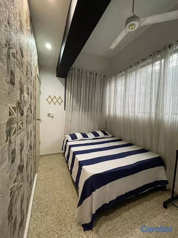 apartamentos - rento apartamento 1hab céntrico en Santo Domingo  5