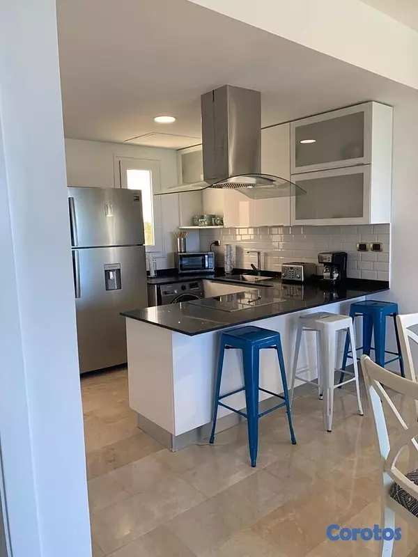 apartamentos - Apartamento de 2 habitaciones amueblado con todas sus amenidades 8