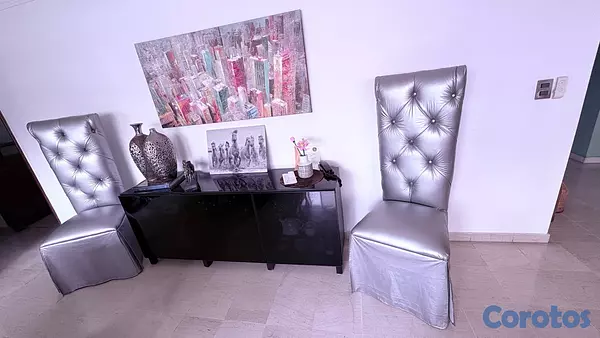 muebles y colchones - 2 Butacas modernas RD$6,000 cada una 2