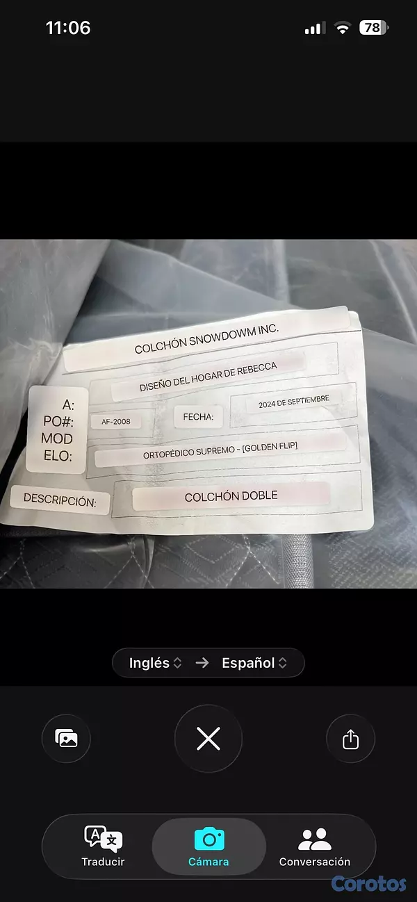 muebles y colchones - Colchón Doble ,  supremo , ( 54 pulgada 4
