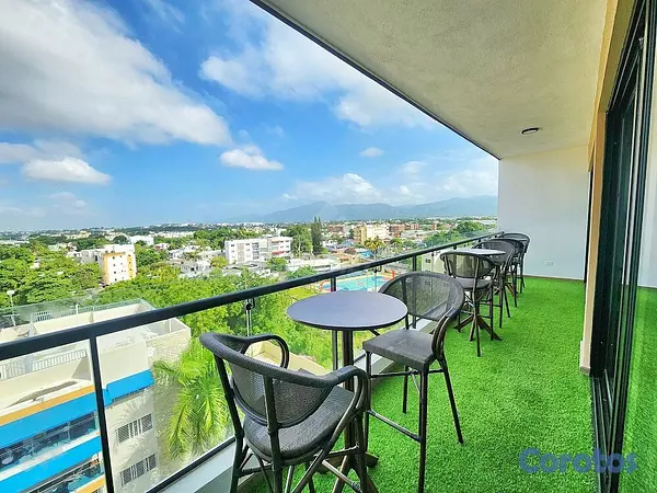 apartamentos - TORRE ESTUDIO AMUEBLADO GIMNASIO Y ASCENSOR REPART 2