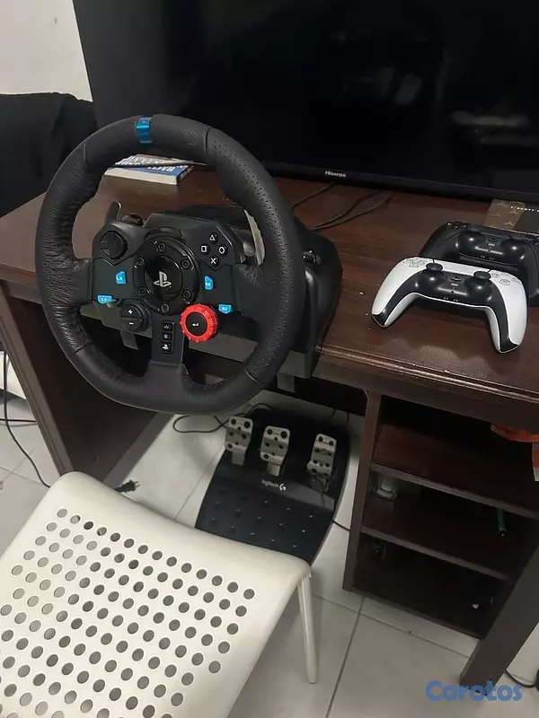 consolas y videojuegos - Logitech G29 Driving Force Racing Wheel (con sus pedales)para PS4/PS5/PC. 2