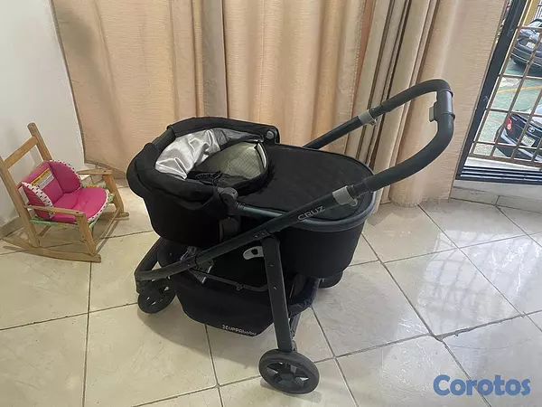 coches y sillas - Coche de bebe, cargador, marca uppababy con sus accesorios 10