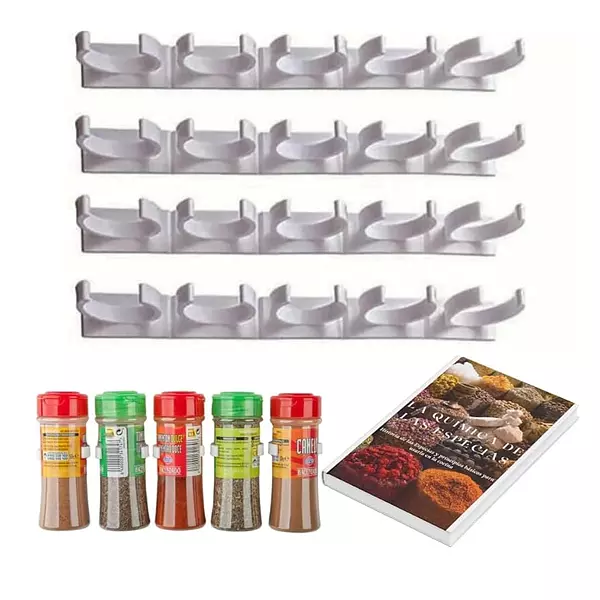 decoración y accesorios - especieros de cocina para la pared 