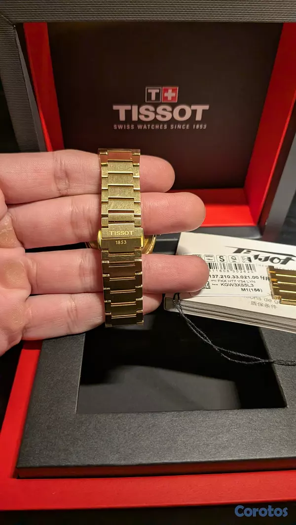 joyas, relojes y accesorios - Tissot PRX Quartz 35 mm Gold 8