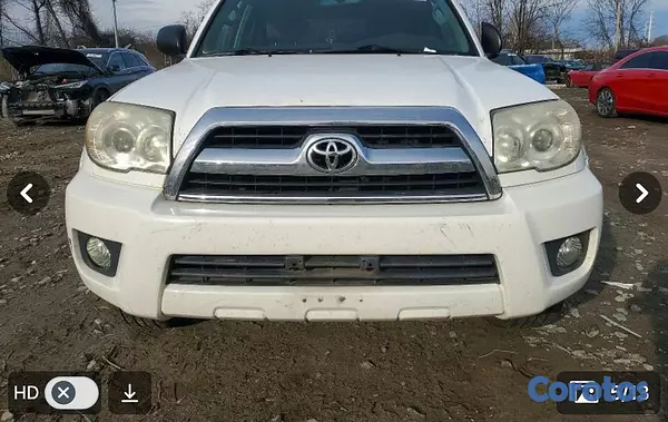 accesorios para vehiculos - Parrilla Delantera Toyota 4Runner (2006-2009) Original - ¡Impecable! 4
