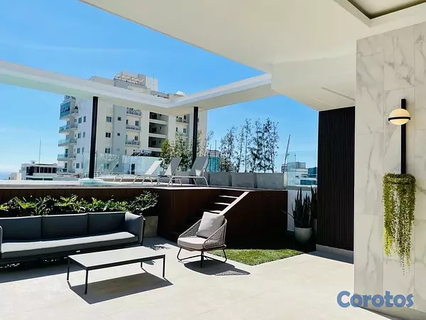 apartamentos - Apartamento en Venta US$350,000 y Renta US$2,000 2 Hab + Estudio Naco Piso Alto 12