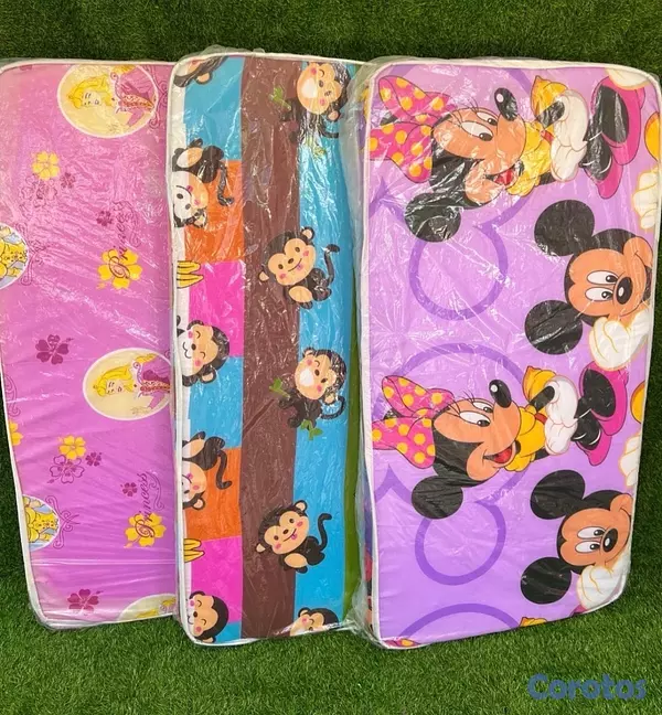 muebles - COLCHÓN PARA CUNAS Y CAMAS TOODLER 29x54” NUEVOS  2