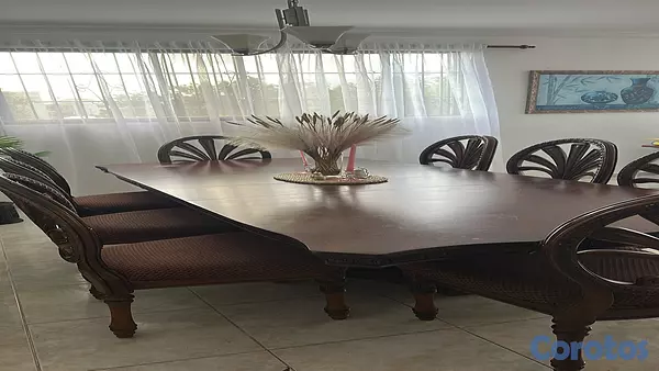 muebles y colchones - Juego de comedor de 8 sillas  4