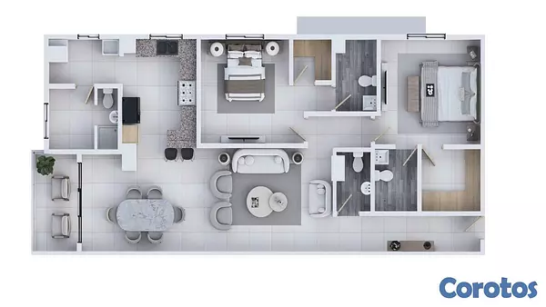 apartamentos - Proyecto Residencial en Los Prados 6