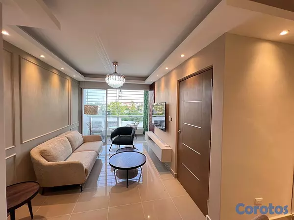 apartamentos - venta de 4to piso con terraza en la autopista de san isidro con bono vivienda  7