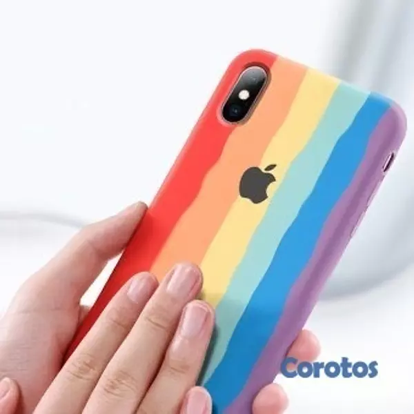 accesorios para electronica - COVER ARCOIRIS iPHONE  3