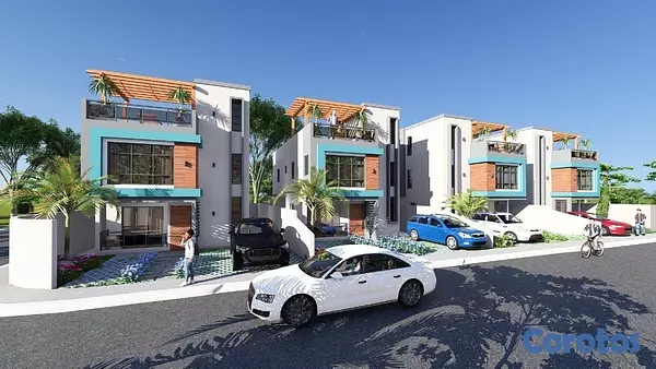casas - venta de casa en la avenida ecológica Santo Domingo este  3