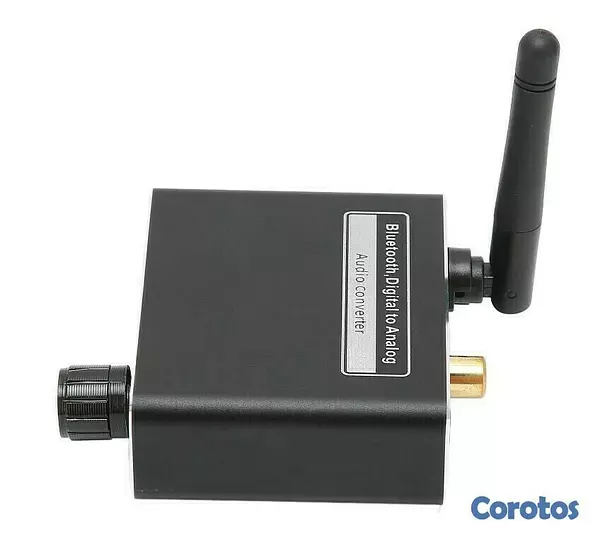 otros electronicos - Audio convertidor de audio digital a analogo con funcion de bluetooth usb D18  5