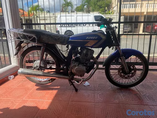 motores y pasolas - Motores marca BOXER CG125 Negro y Azul  Con sus pa 8