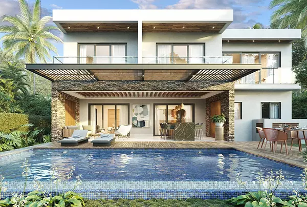 casas vacacionales y villas - Hermosas Villas en Punta Cana Village  3