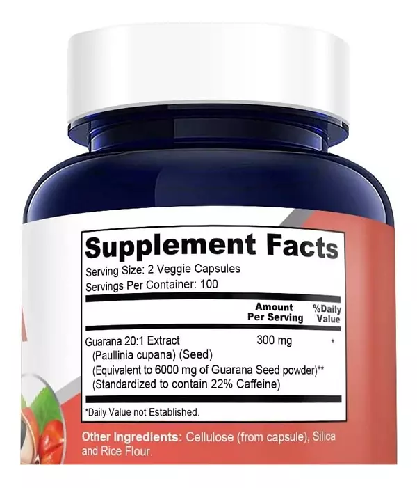 Salud y Equipamiento Médico - Guarana 1200 Mg Nusapure - Unidad - Unidad A $1330 2