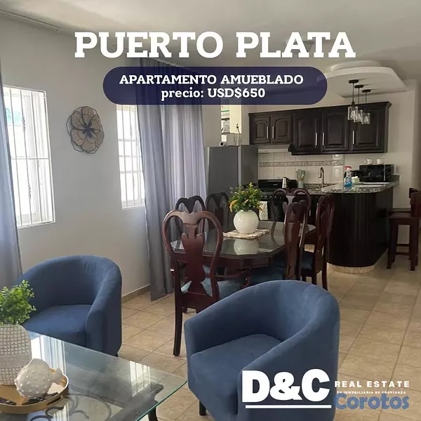apartamentos - APARTAMENTO AMUEBLADO EN ALQUILER en la Avenida Lu 1