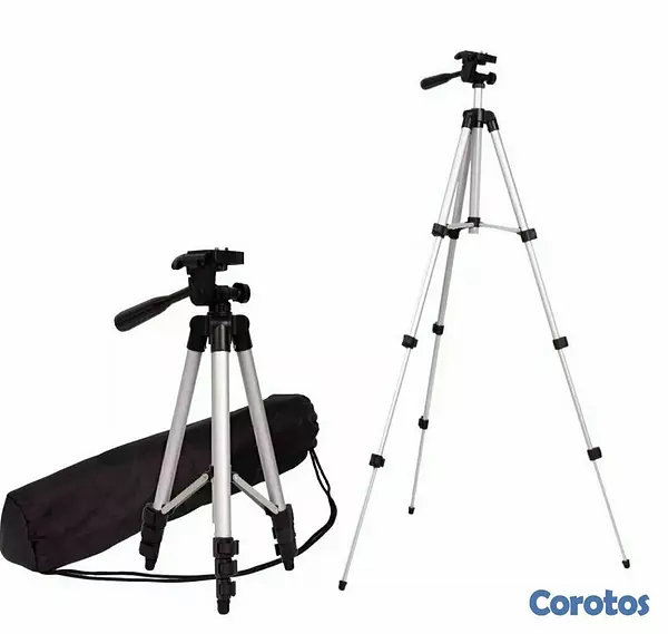 camaras y audio - Trípode para celular y cámara profesional 2