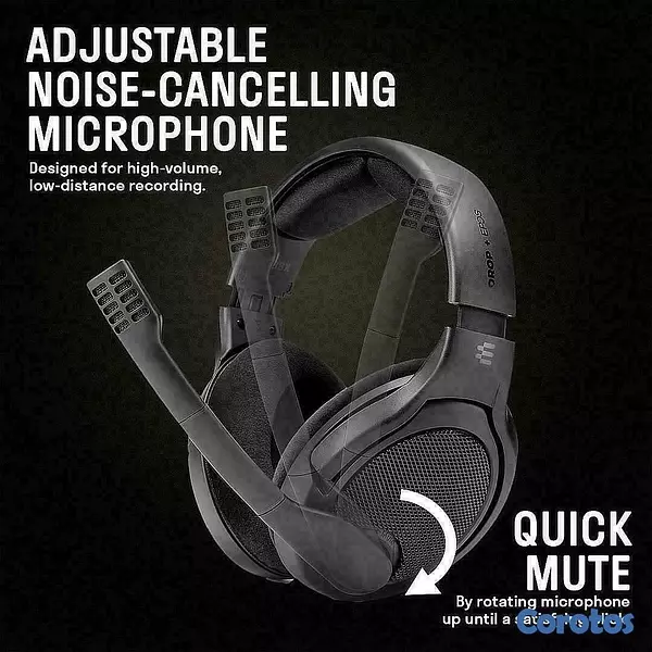 camaras y audio - Drop + EPOS PC38X Auriculares Gamers con Micrófono 2