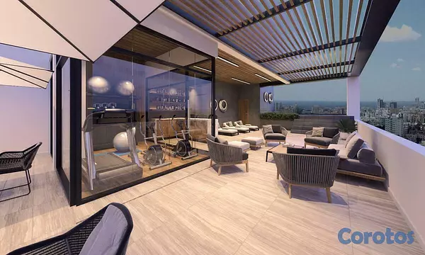 apartamentos - Venta Apartamento en construcción 3er piso 2hbs-2baños-1 Parqueo. Mirador Sur 5