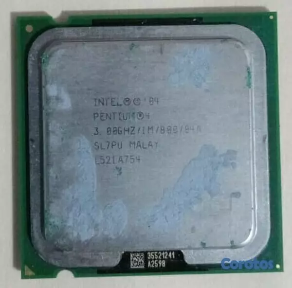 computadoras y laptops - Procesador Intel Pentium IV 3.00 GHz + Disipador + Ventiladr Dell Optiplex GX280 1