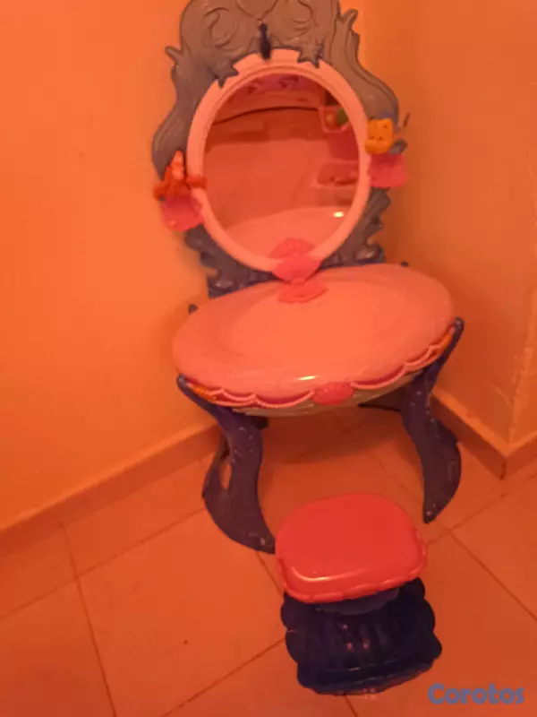 juguetes - Tocador o Vanity de niña de "La sirenita Ariel ", Disney  6