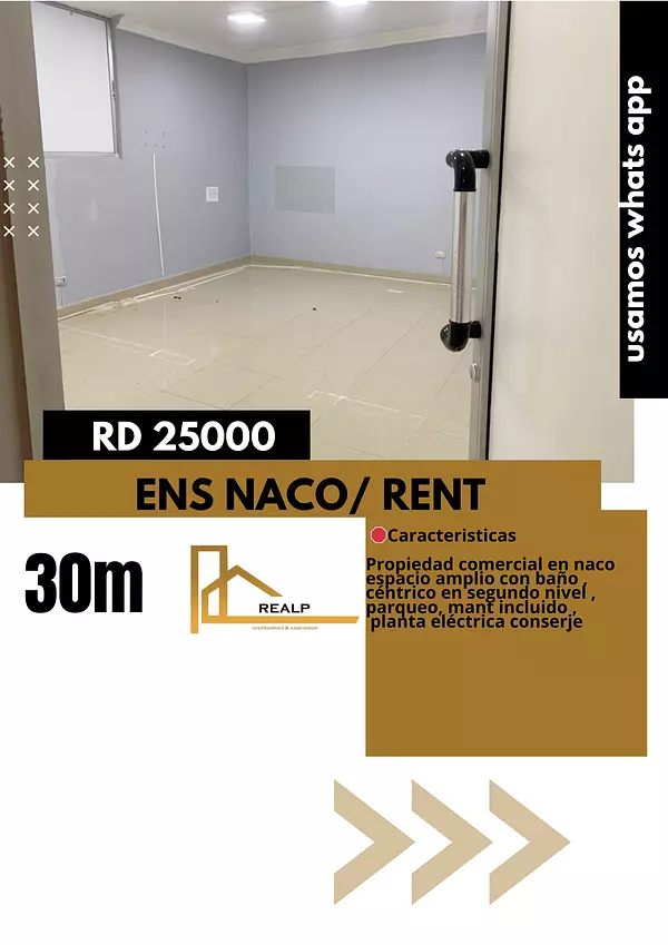 oficinas y locales comerciales - Local en Naco  1