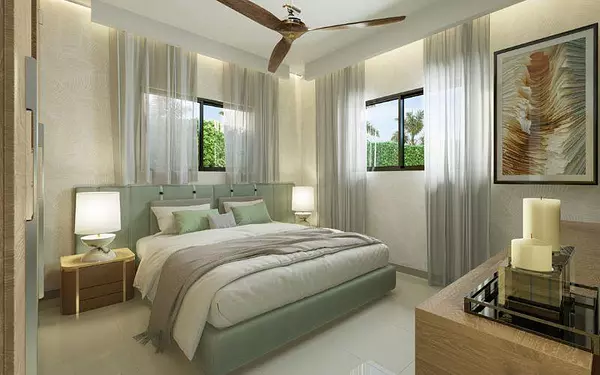 casas vacacionales y villas - Villas de 3 habitaciones en Punta Cana 7