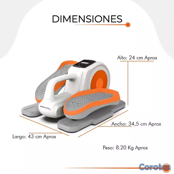 Artículos Deportivos - Elíptica multifuncional Ez Go 1