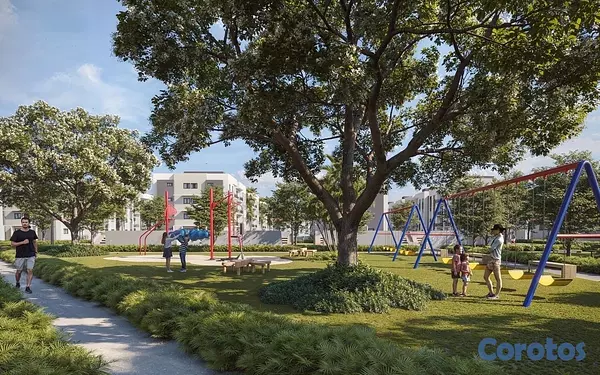 apartamentos - venta de apartamento con bono vivienda,bono militar próximo a la carretera mella 4