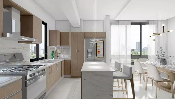 apartamentos - Apartamentos en Torre de lujo (BRZ), S.D.E, Venta en plano. Ascensor, planta ful 3