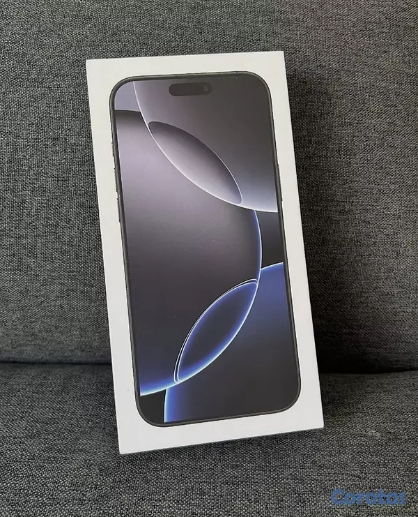 celulares y tabletas - Vendo iPhone 16 pro Max Negro de 1 tb.  Nuevo. 809 2
