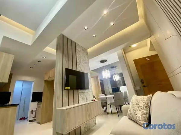 apartamentos - Apartamento Amueblado en Alquiler – Ensanche Paraí 2