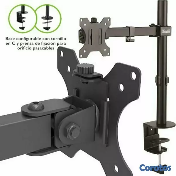 computadoras y laptops - SOPORTE PARA TV/MONITOR LCDKLIPX 13-32" INCLINACION DE 90 GRADOS PESO MAX 17.6LB 1
