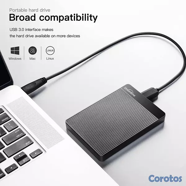 otros electronicos - DISCO DURO 500GB EXTERNO  2