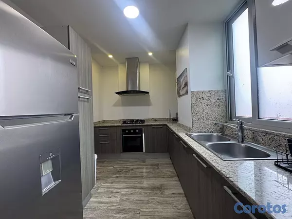 apartamentos - vendo amueblado Serrallés piso 7 una habitación 1.5 baños dos parqueos balcón  6