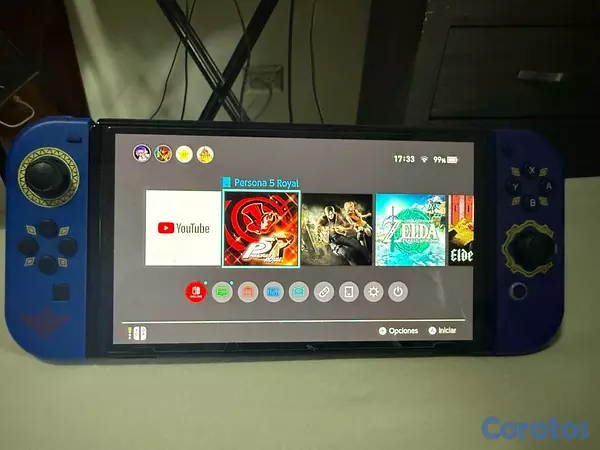 consolas y videojuegos - Nintendo Switch Oled Zelda 4