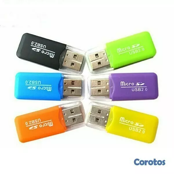 otros electronicos - Lector de memorias MICRO SD tipo PENDRIVE (USB) 1