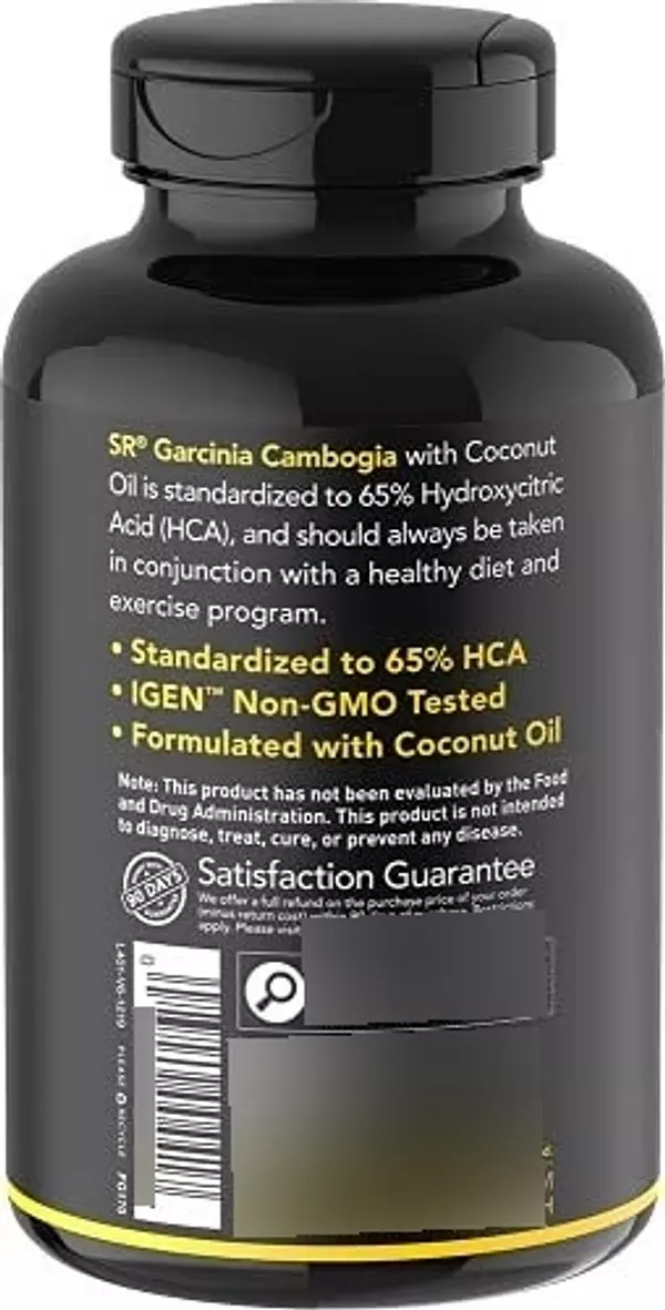 Salud y Equipamiento Médico - Extracto De Garcinia Cambogia (65% Hca) Con Aceite De Coco 3
