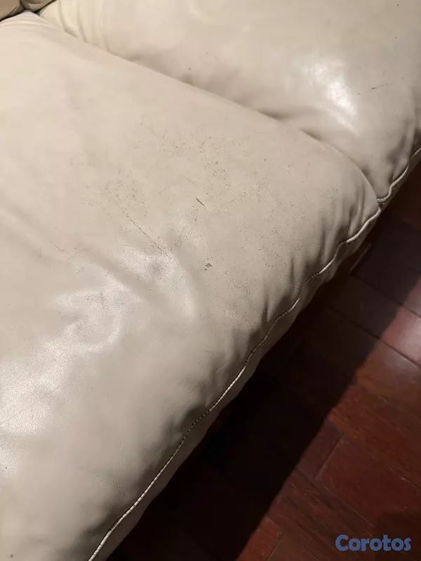 muebles y colchones - Oferta-  Set de dos sofa en piel natuzzi 3