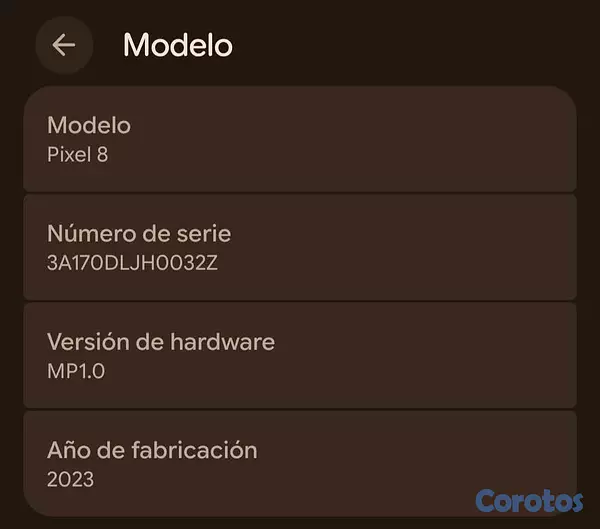 celulares y tabletas - Se vende Pixel 8 128 GB, 8 GB RAM, Android 16, desbloqueado 10